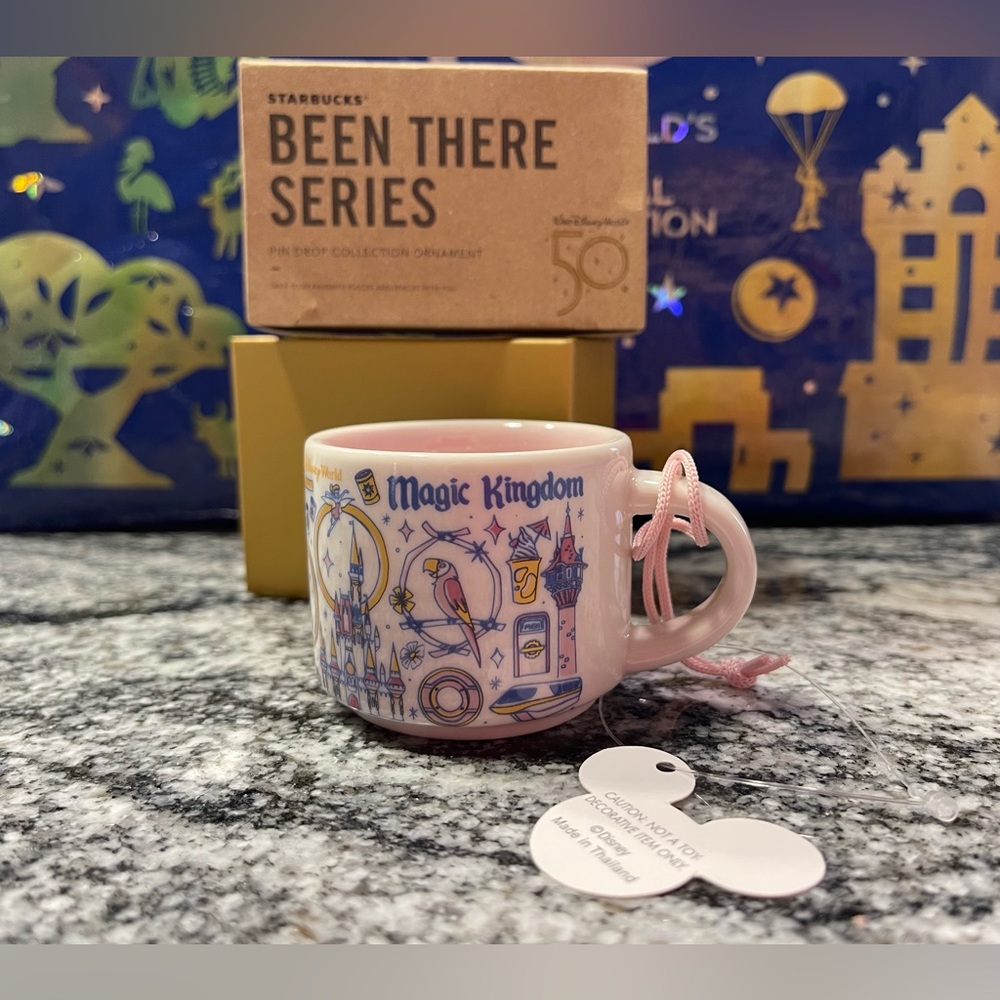 Disney Starbucks Magic Kingdom 50th Mug